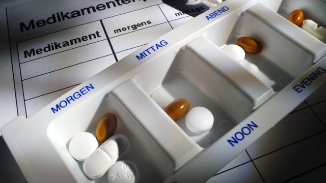 Medikamenteneinnahme Überblick ist alles Wissen SRF