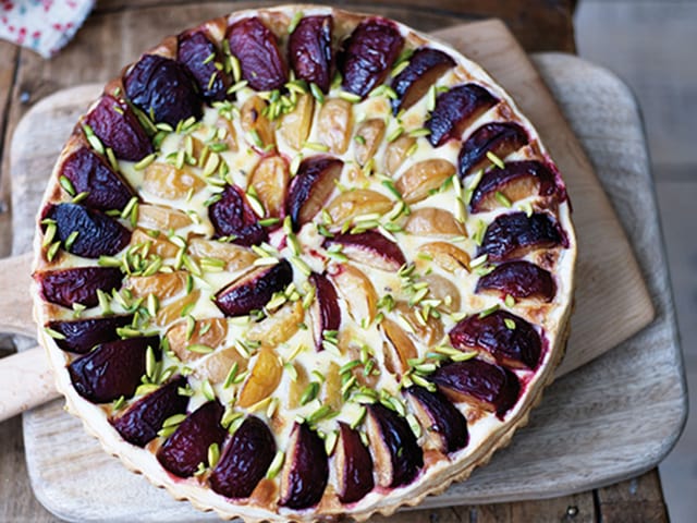 Steinobsttarte Steinobsttarte