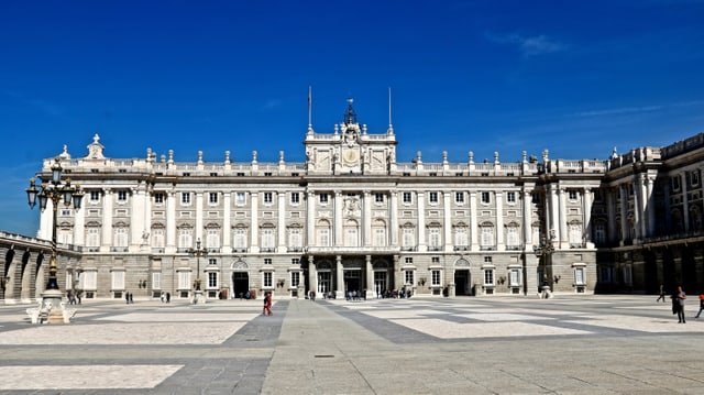 Königspalast in Madrid. Königspalast in Madrid.