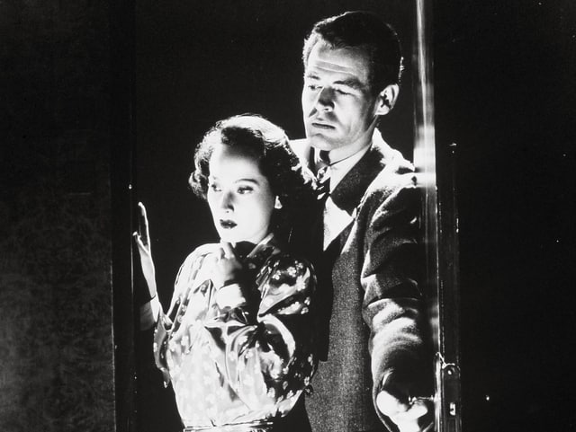 Merle Oberon und Robert Ryan Merle Oberon und Robert Ryan
