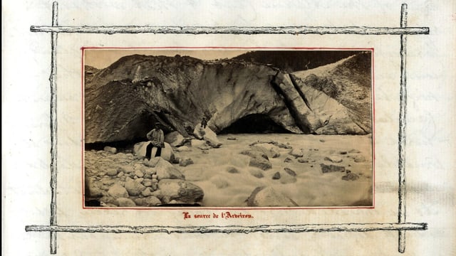 Historische Landschaftsaufnahme Historische Landschaftsaufnahme