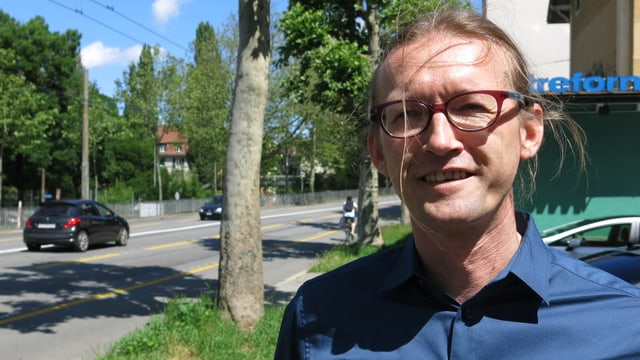 Karl Vogel neben dem Nordring in Bern. Karl Vogel neben dem Nordring in Bern.
