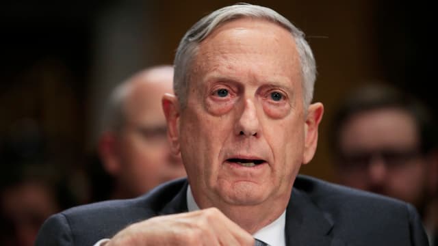 US-Verteidigungsminister James Mattis US-Verteidigungsminister James Mattis