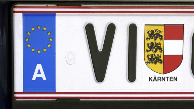 Nummernschild Kärnten Nummernschild Kärnten