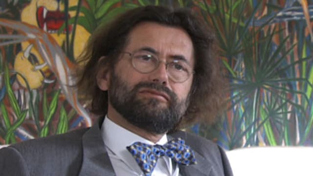 Ein Porträt von Thomas Geiser. Ein Porträt von Thomas Geiser.