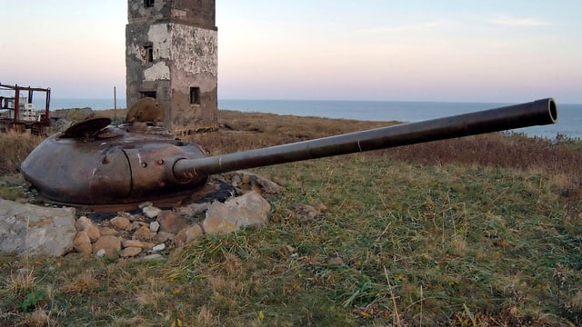 Der Turm eines Panzers Der Turm eines Panzers