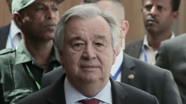UNO-Generalsekretär Antonio Guterres setzte sich für eine verbindliche Resolution ein. UNO-Generalsekretär Antonio Guterres setzte sich für eine verbindliche Resolution ein.