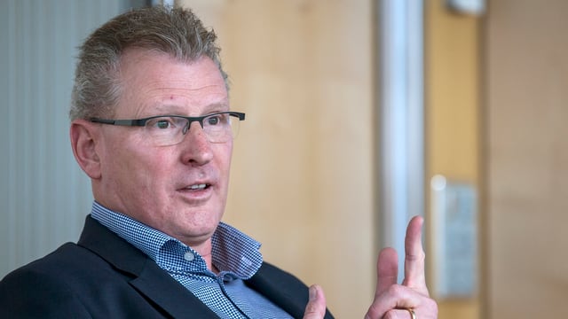 Der Zuger SVP-Finanzdirektor Heinz Tännler. Der Zuger SVP-Finanzdirektor Heinz Tännler.