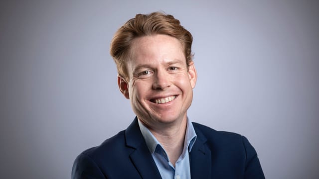 Porträtbild von Yves Noël Balmer. Porträtbild von Yves Noël Balmer.