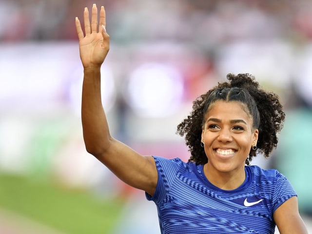 Mujinga Kambundji reist nach Doha an die WM. Mujinga Kambundji reist nach Doha an die WM.