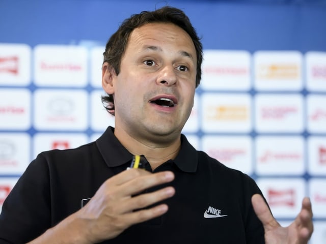 Der Schweizer Chef de Mission, Ralph Stöckli. Der Schweizer Chef de Mission, Ralph Stöckli.