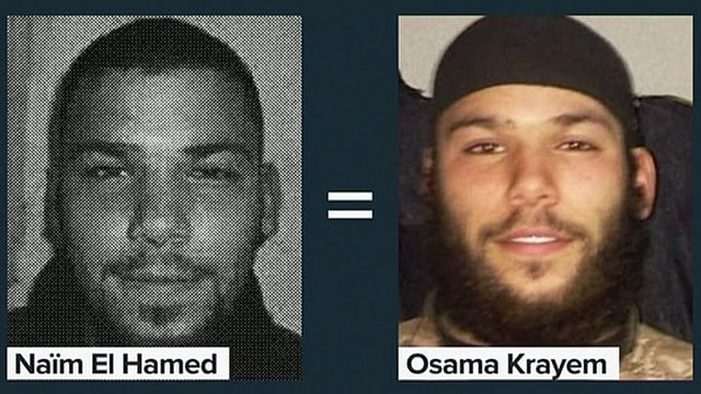 Zwei Porträts von Osama Krayem. Zwei Porträts von Osama Krayem.