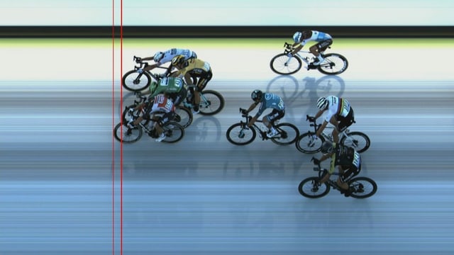 Zielfoto der 11. Etappe Zielfoto der 11. Etappe