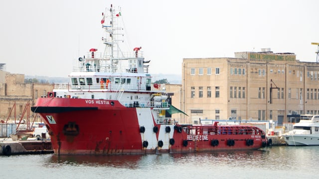 Rettungsschiff Vos Hestia