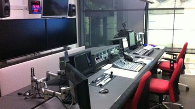 Regie Ständeratssaal, Medienzentrum Regie Ständeratssaal, Medienzentrum