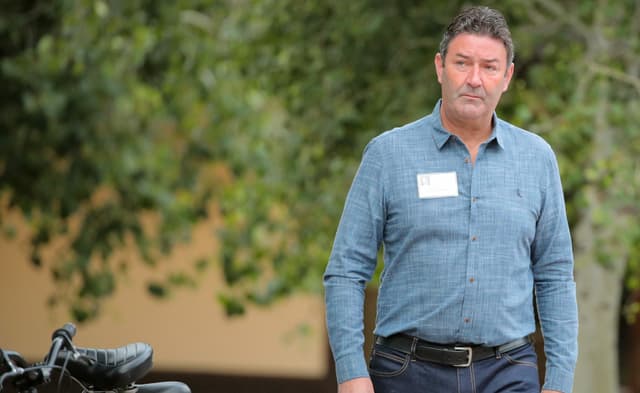 Steve Easterbrook geht davon. Steve Easterbrook geht davon.