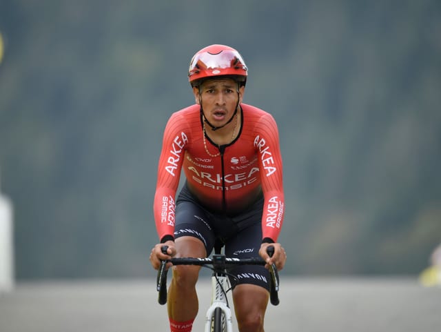 Dayer Quintana vom Team Arkea-Samsic. Dayer Quintana vom Team Arkea-Samsic.