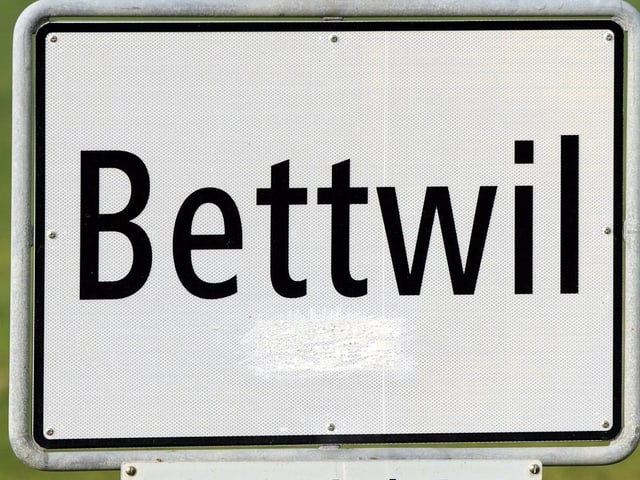 Ortsschild Bettwil Ortsschild Bettwil