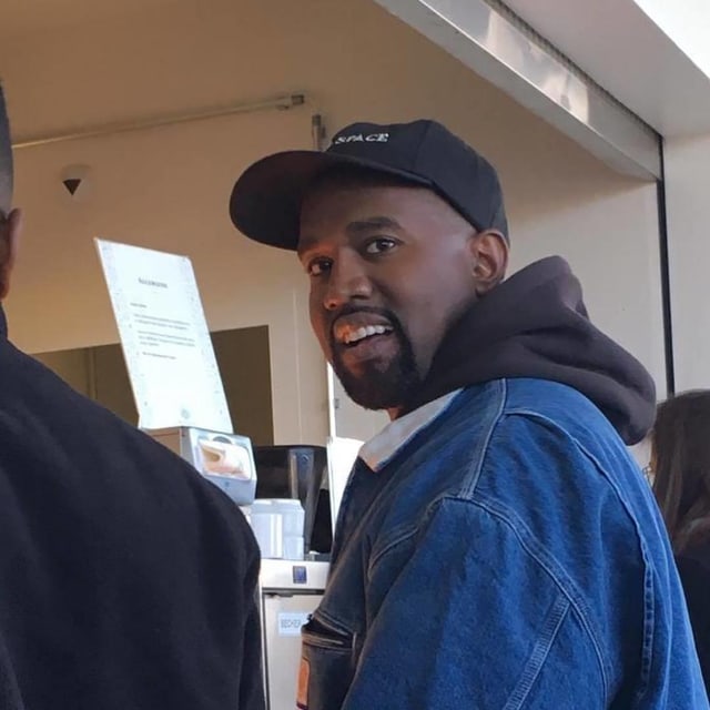 Kanye West in der Mensa der FHNW Kanye West in der Mensa der FHNW