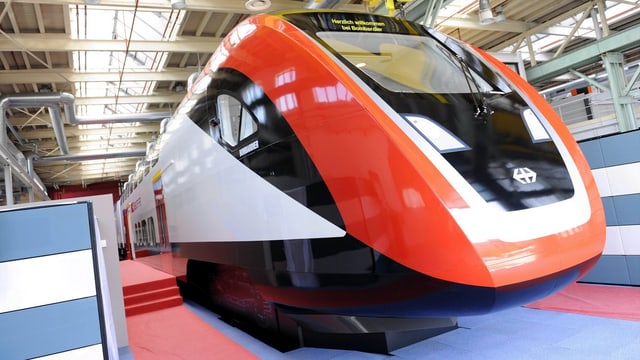 Der neue SBB-Zug von Bombardier. Der neue SBB-Zug von Bombardier.