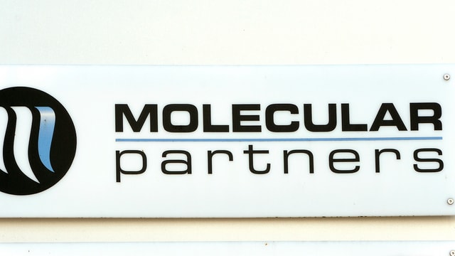 Logo der Firma Molecular Partners in Schlieren.