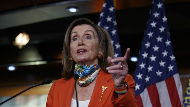 La politicra americana Nancy Pelosi. La politicra americana Nancy Pelosi.