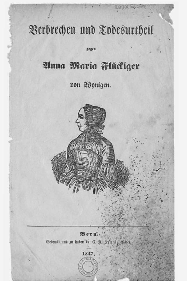 Eine Todesurteil auf Papier aus dem Jahr 1847. Eine Todesurteil auf Papier aus dem Jahr 1847.