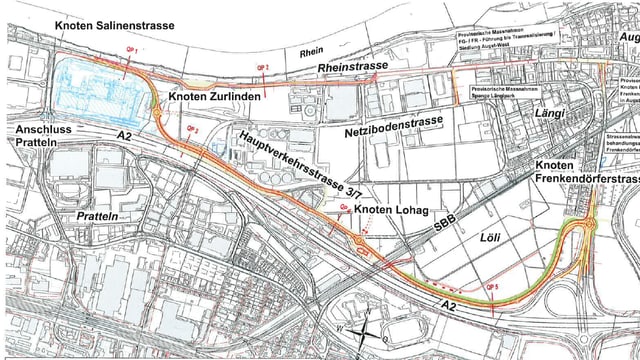 Karte mit Bauplan Karte mit Bauplan