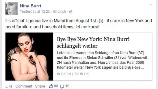 Facebook.com/NinaBurri Facebook.com/NinaBurri