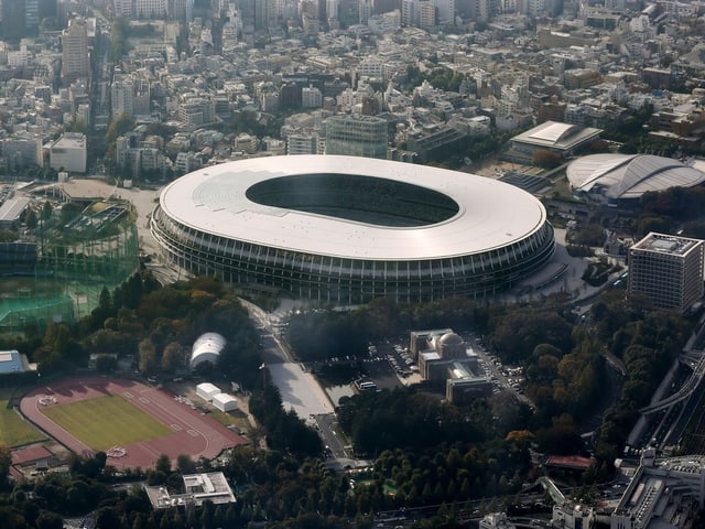 Das Olympiastadion in Tokio.