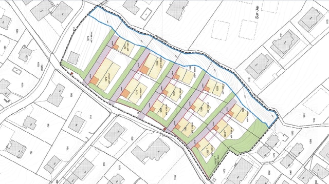 Il plan da quartier Sulom da Savognin. Il plan da quartier Sulom da Savognin.