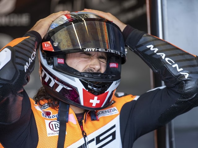 Der Zürcher Moto2-Pilot Jesko Raffin. Der Zürcher Moto2-Pilot Jesko Raffin.