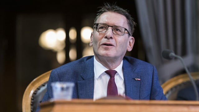 Pirmin Bischof im Parlament Pirmin Bischof im Parlament