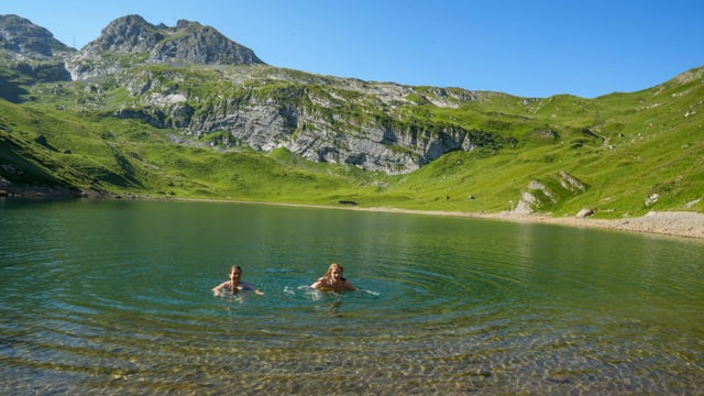 Two Bathers