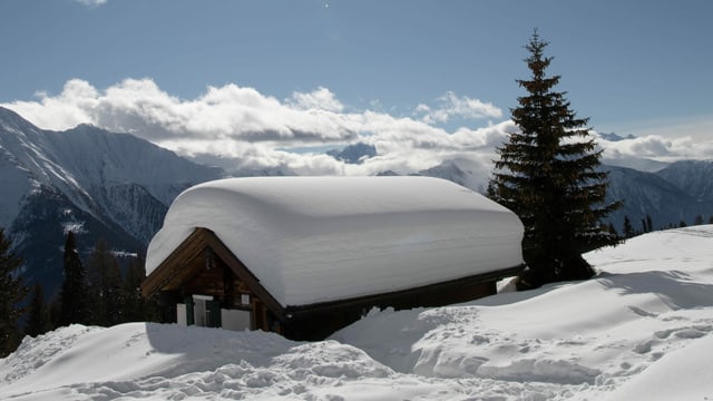 Viel Schnee, wenig Sonne und doch viel zu warm