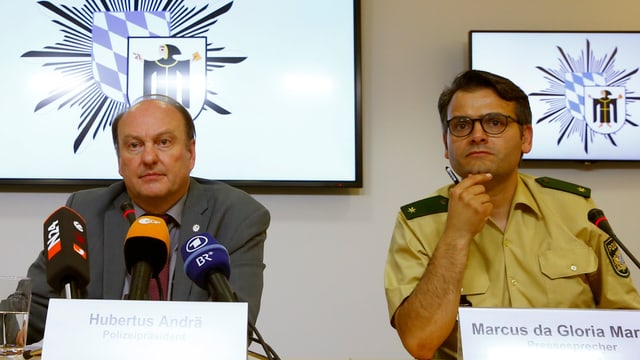 Pressekonferenz der Münchner Polizei Pressekonferenz der Münchner Polizei