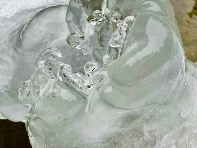 Eisformation.