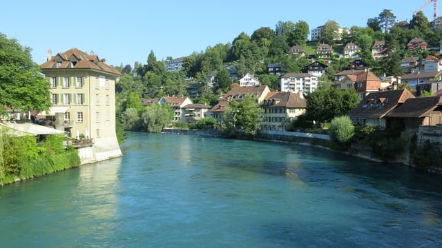 Das Altenberg von einer Brücke aus Das Altenberg von einer Brücke aus