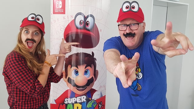 Martinet ist Super Mario durch und durch!