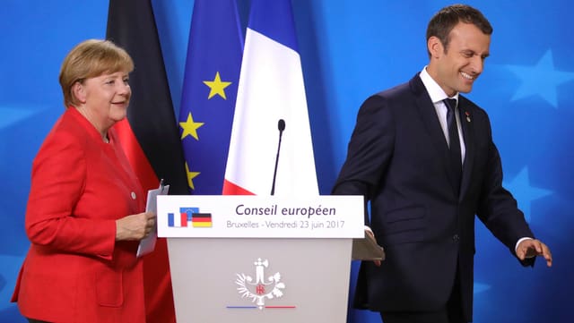 Merkel folgt auf Macron Merkel folgt auf Macron