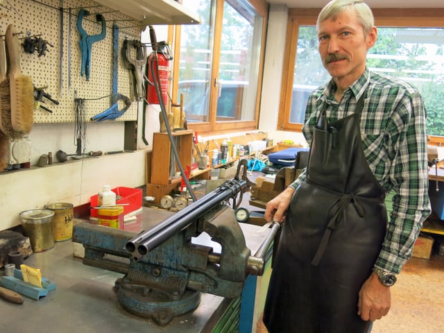 In der Werkstatt des Felder Jagdhofs