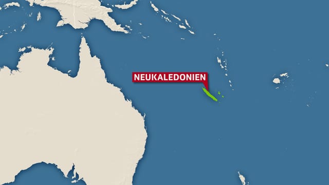 Karte Neukaledonien Karte Neukaledonien