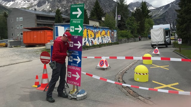 Paul Hafner hilft an der Tour de Suisse mit Paul Hafner hilft an der Tour de Suisse mit