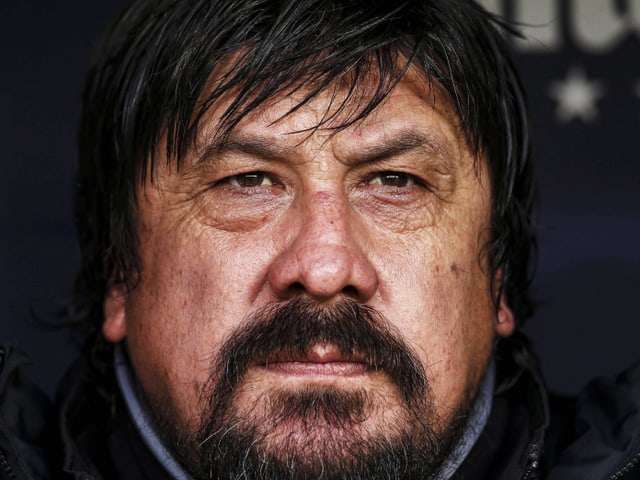 German Burgos wird Diego Simeone auf der Atletico-Bank vertreten. German Burgos wird Diego Simeone auf der Atletico-Bank vertreten.