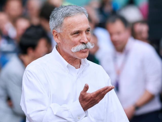 F1-Chef Chase Carey. F1-Chef Chase Carey.