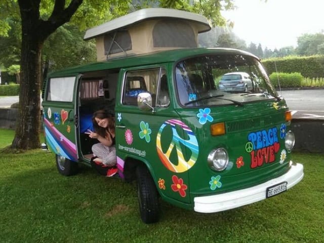 SRF 3 Hörerin Tamara Berger hat den Hippie-Lifestyle im Blut.