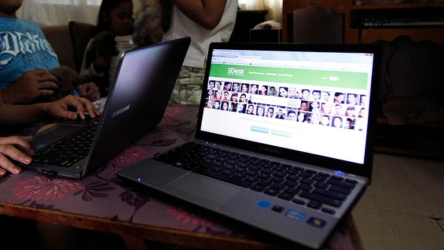 Crowdsourcing-Arbeiter in Manila (Symbolbild) Crowdsourcing-Arbeiter in Manila (Symbolbild)