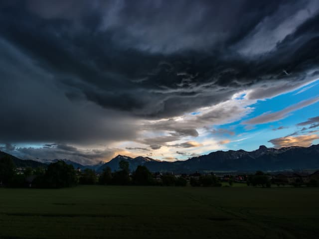 Meteo-Stories - Gewitterwolken können so schön sein - Meteo - SRF