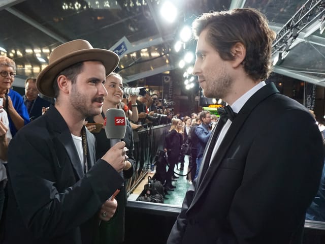Sverrir Guðnason präsentierte den Film «Borg/McEnroe» am ZFF.