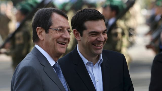 Tsipras und Anastasiades Tsipras und Anastasiades